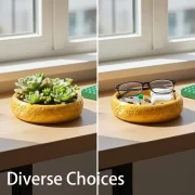 One Ring Succulent Planter Decor, One Ring Cacti & Bonsai Planter & Catchall, Unique Ring Jar for Cacti, Bonsai & Decor, Inspired by The Legendary Ring, Gift for The Ring Fans - Image 3