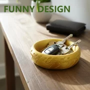 One Ring Succulent Planter Decor, One Ring Cacti & Bonsai Planter & Catchall, Unique Ring Jar for Cacti, Bonsai & Decor, Inspired by The Legendary Ring, Gift for The Ring Fans - Image 2